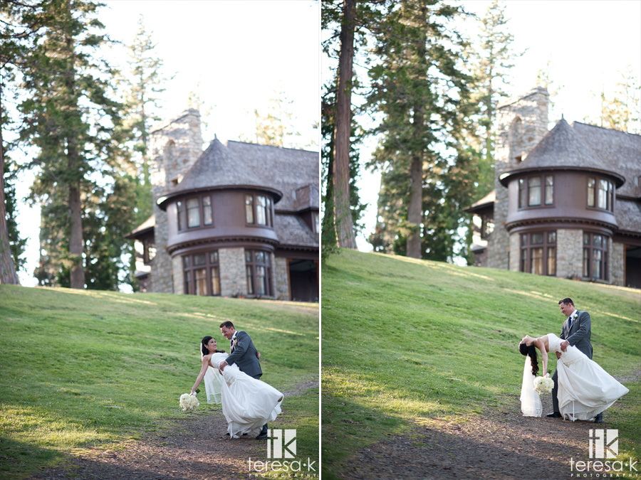 beautiful mansion weddings in lake Tahoe California